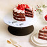Marble Round with Abalone Shell Inlay Cake StandÂ